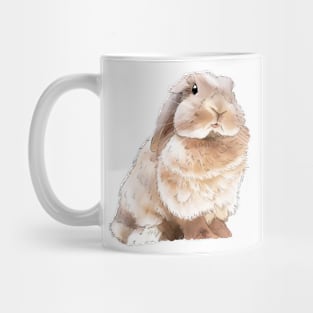 Sassy Cream Bunny Mug